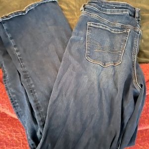 American eagle hi rise boot cut jean